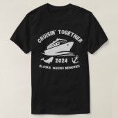 White Alaska Cruise 2024 TShirt (Design voorkant)