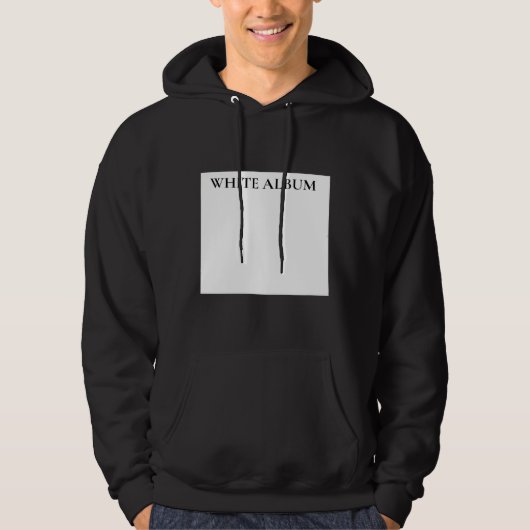 "White Album" Mannen Hoodie (Voorkant)