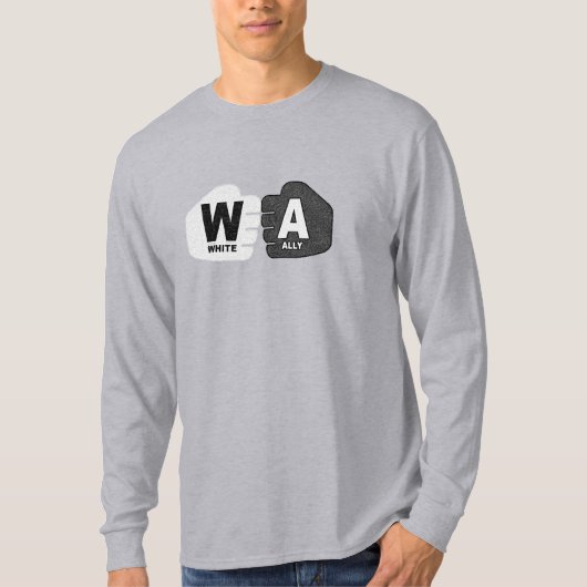 White Ally Sweatshirt (Voorkant)