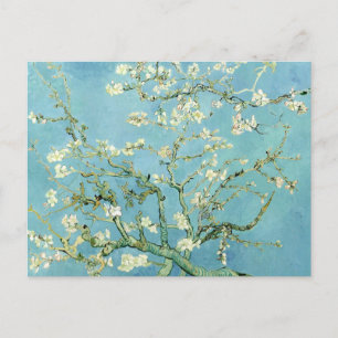 White almond blossom by Vincent Van Gogh Briefkaart