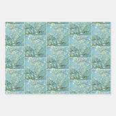 White almond blossom by Vincent Van Gogh Inpakpapier Vel (Voorkant 2)