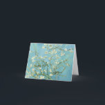 White almond blossom by Vincent Van Gogh Kaart<br><div class="desc">White almond blossomagainst a bright blue sky in spring time. Oil on canvas by famous Dutch painter Vincent Van Gogh.</div>