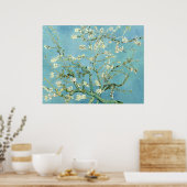 White almond blossom by Vincent Van Gogh Poster (Keuken)