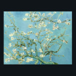 White almond blossom by Vincent Van Gogh Poster<br><div class="desc">White almond blossomagainst a bright blue sky in spring time. Oil on canvas by famous Dutch painter Vincent Van Gogh.</div>