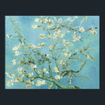 White almond blossom by Vincent Van Gogh Poster<br><div class="desc">White almond blossomagainst a bright blue sky in spring time. Oil on canvas by famous Dutch painter Vincent Van Gogh.</div>