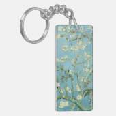 White almond blossom by Vincent Van Gogh Sleutelhanger (Voorkant Links)