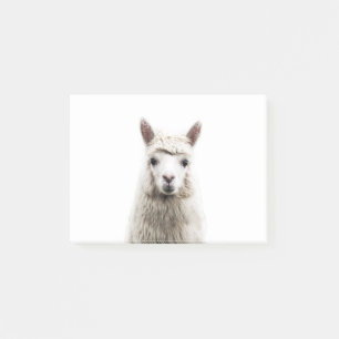White Alpaca Post-it® Notes