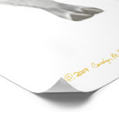 White Alpaca Print (Hoek)