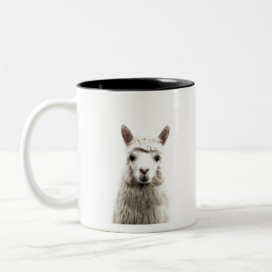 White Alpaca Tweekleurige Koffiemok