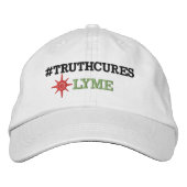 White Alternative Apparel Basic Aanpasbaar Pet Emb (Voorkant)