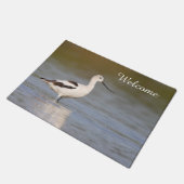 White American Avocet Deurmat (Schuin)