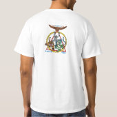 White American KunTao Silat Shirt - Sigung (Achterkant)