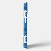 White Anchor Pattern Case-Mate iPhone Case (Achterkant / Rechts)