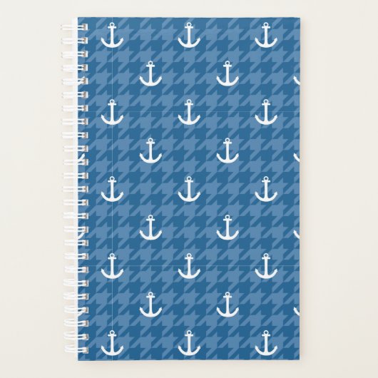 White Anchor Pattern Planner (Voorkant)