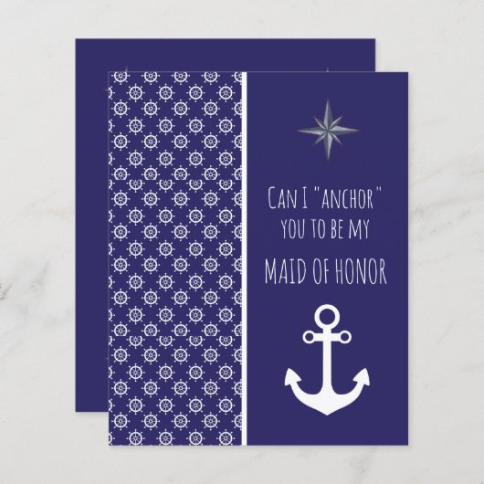 White Anchor zal je zijn mijn vriendin van eer zij (Voorkant / Achterkant)