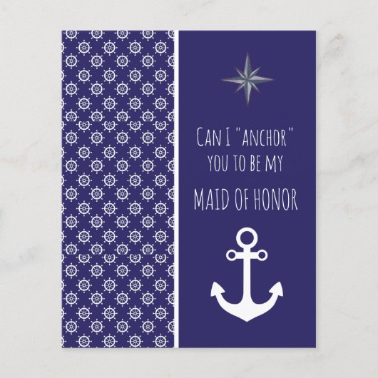 White Anchor zal je zijn mijn vriendin van eer zij (Voorkant)