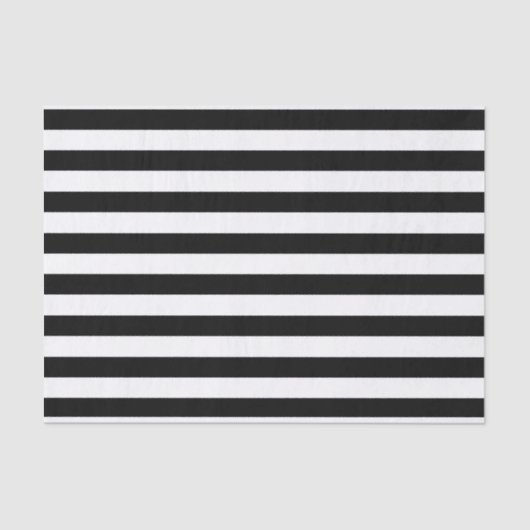 White and Black Stripes tissue papier (Voorkant)