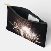 White and Gold Fireworks I Patriotic Celebration Etui (Open)