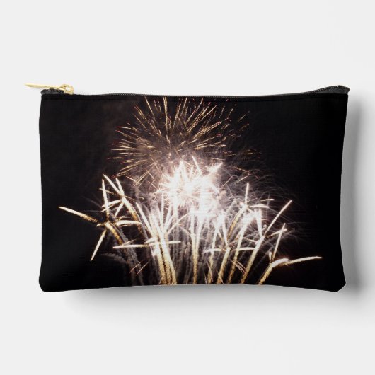 White and Gold Fireworks I Patriotic Celebration Etui (Voorkant)