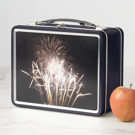 White and Gold Fireworks I Patriottic Celebration (In situ)