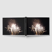 White and Gold Fireworks I Patriottic Celebration Gastenboek (Volledig)