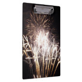 White and Gold Fireworks I Patriottic Celebration Klembord (Rechts)