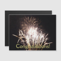 White and Gold Fireworks I Patriottic Celebration