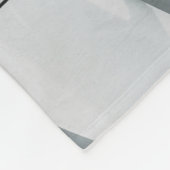 White and gray building structure fleece deken (Hoek)