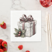 WHITE AND MAUVE HOLIDAY CHRISTMAS THEME SERVET (Insitu)