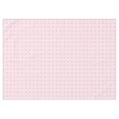 White and Pink Cane Webbing Tafelkleed (Voorkant (Horizontaal))