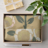 White Anemone Flowers Tissuepapier (Geschenk)