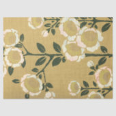 White Anemone Flowers Tissuepapier (Voorkant)