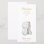White Angel Bedankkaart (Voorkant / Achterkant)