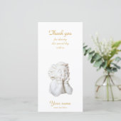 White Angel Bedankkaart (Staand voorkant)