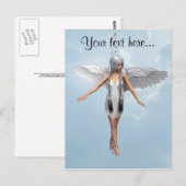 White Angel Briefkaart (Voorkant / Achterkant)