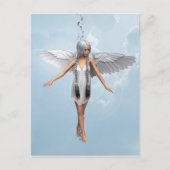 White Angel Briefkaart (Voorkant)