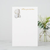 White Angel Briefpapier (Staand voorkant)