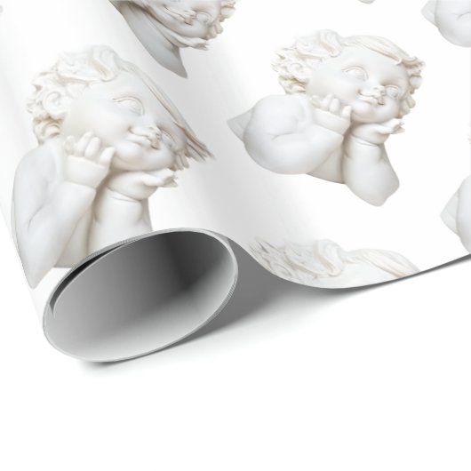 White Angel Cadeaupapier (Rol Hoek)