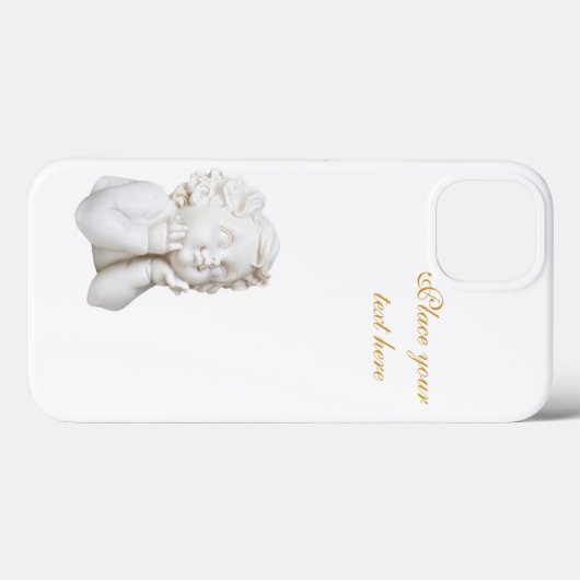 White Angel Case-Mate iPhone Case (Achterkant (horizontaal))