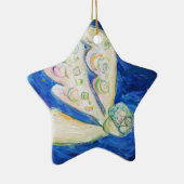 White Angel en Baby Holiday Gift Ornaments Keramisch Ornament (Rechts)