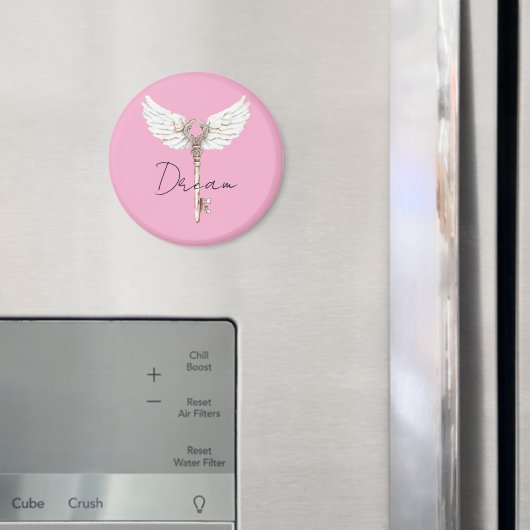 White Angel Feathers Key Magneet (Insitu (Koelkast))