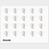 White Angel Hart Sticker (Vel)