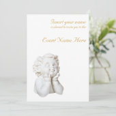 White Angel Kaart (Staand voorkant)