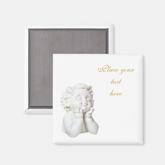 White Angel Magneet (Voorkant / Achterkant)