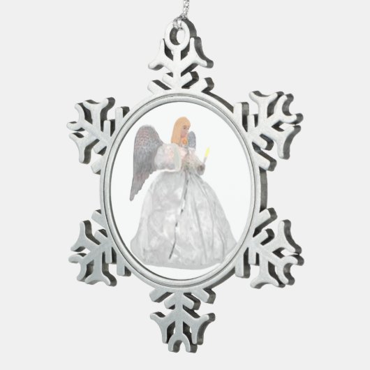 White Angel Ornament (Rechts)