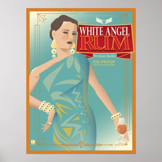White Angel Rum poster (Voorkant)