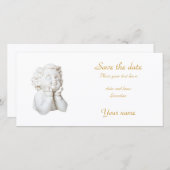 White Angel Save The Date (Voorkant / Achterkant)