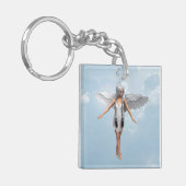 White Angel Sleutelhanger (Voorkant Links)