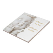 White Angel Tegeltje (Zijkant)