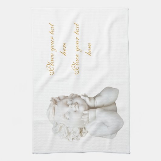 White Angel Theedoek (Verticaal)